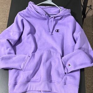 Champion Purple Pullover Hoodie